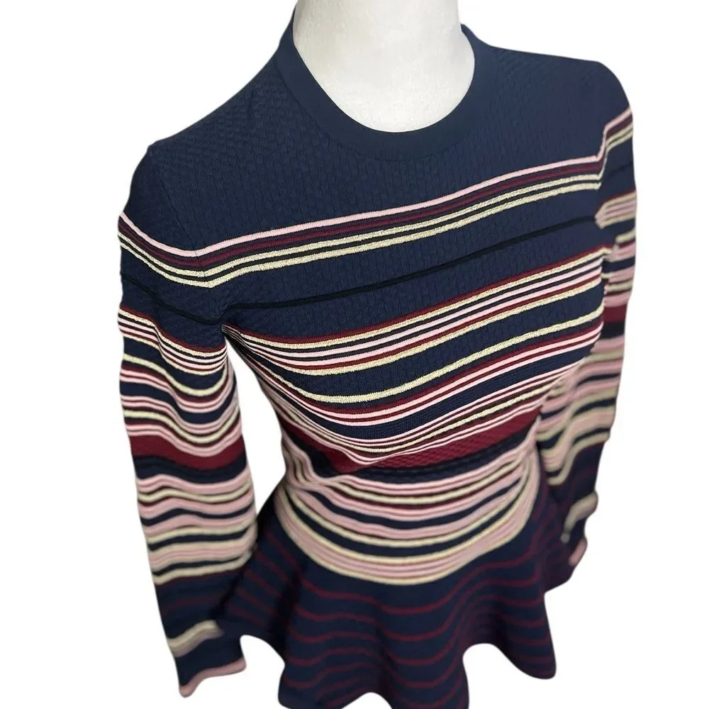 Ted Baker London Leytina Stripe Peplum Jumper 1
Stretchy Small - Picture 14 of 14